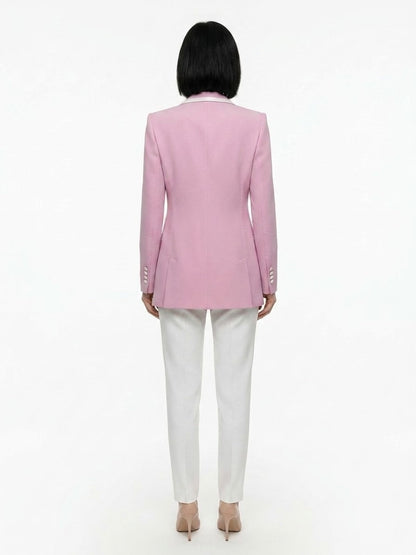 Dolce & Gabbana Pink Elastane Jacket