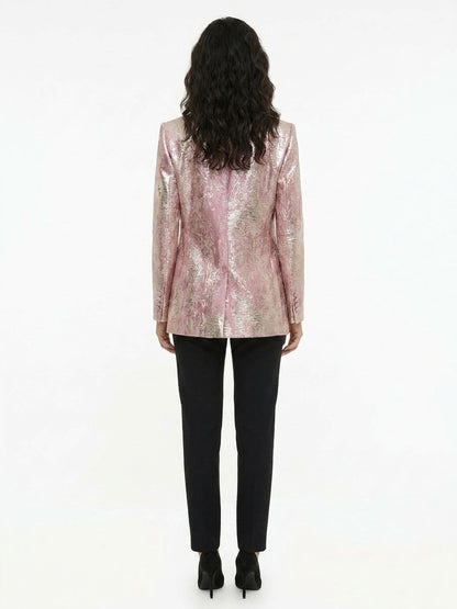 Dolce & Gabbana Pink Polyester Jacket