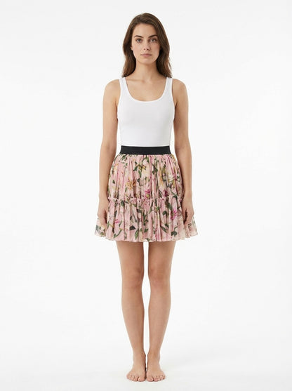 Dolce & Gabbana Pink Silk Mini Skirt - IT38|XS