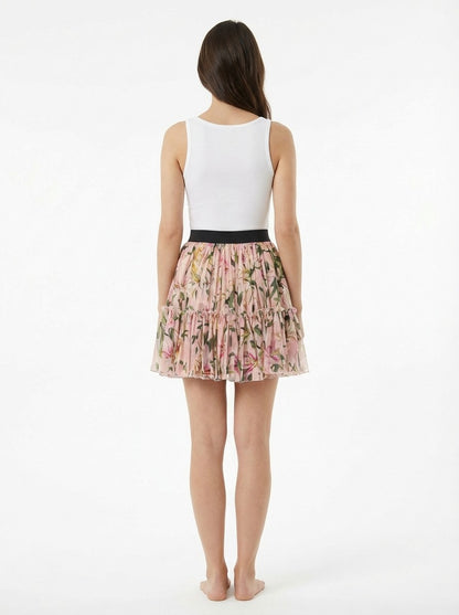 Dolce & Gabbana Pink Silk Mini Skirt - IT38|XS