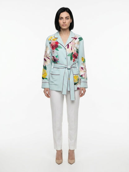 Dolce & Gabbana Multicolor Elastane Blouse