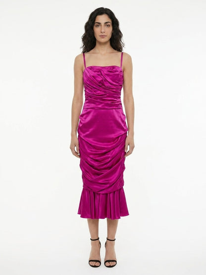 Dolce & Gabbana Pink Elastane Cocktail Dress