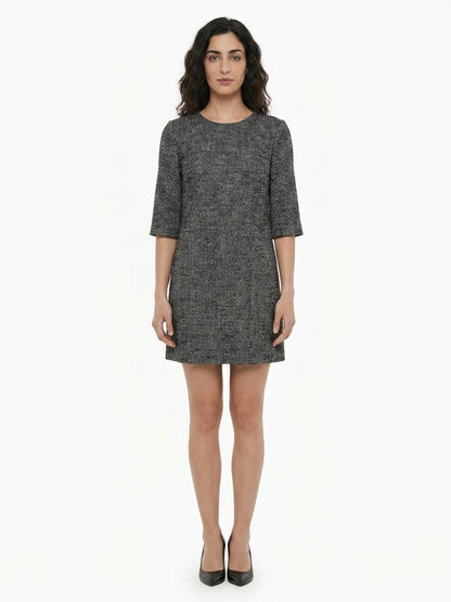 Dolce & Gabbana Gray Cotton Casual Dress