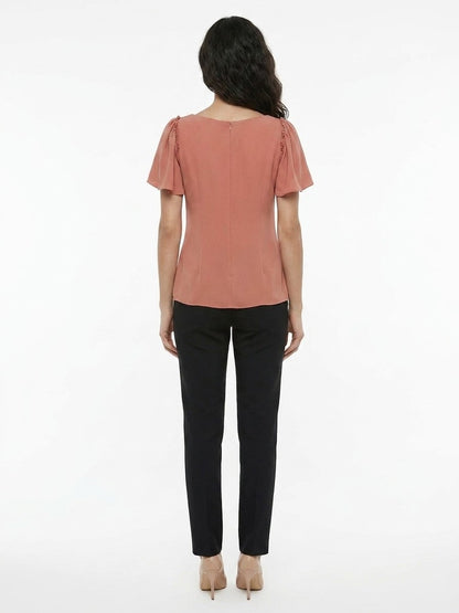 Dolce & Gabbana Orange Acetate T-Shirt
