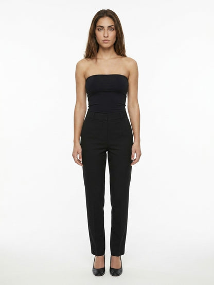 Dolce & Gabbana Black Cotton Sleeveless T-Shirt