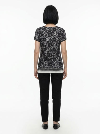 Dolce & Gabbana Black Polyamide T-Shirt
