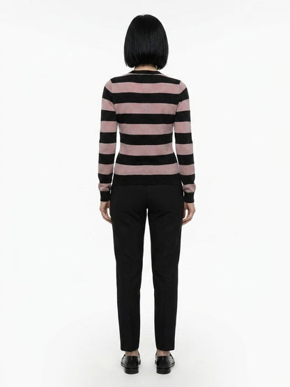 Dolce & Gabbana Bicolor Cashmere Sweatshirt
