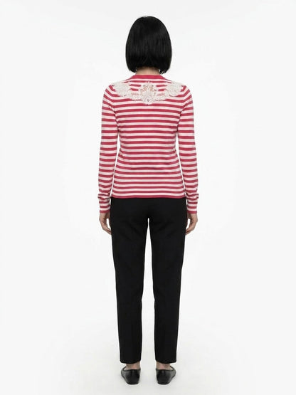 Dolce & Gabbana Bicolor Silk Cardigan