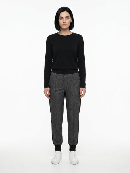 Dolce & Gabbana Gray Acetate Leggings