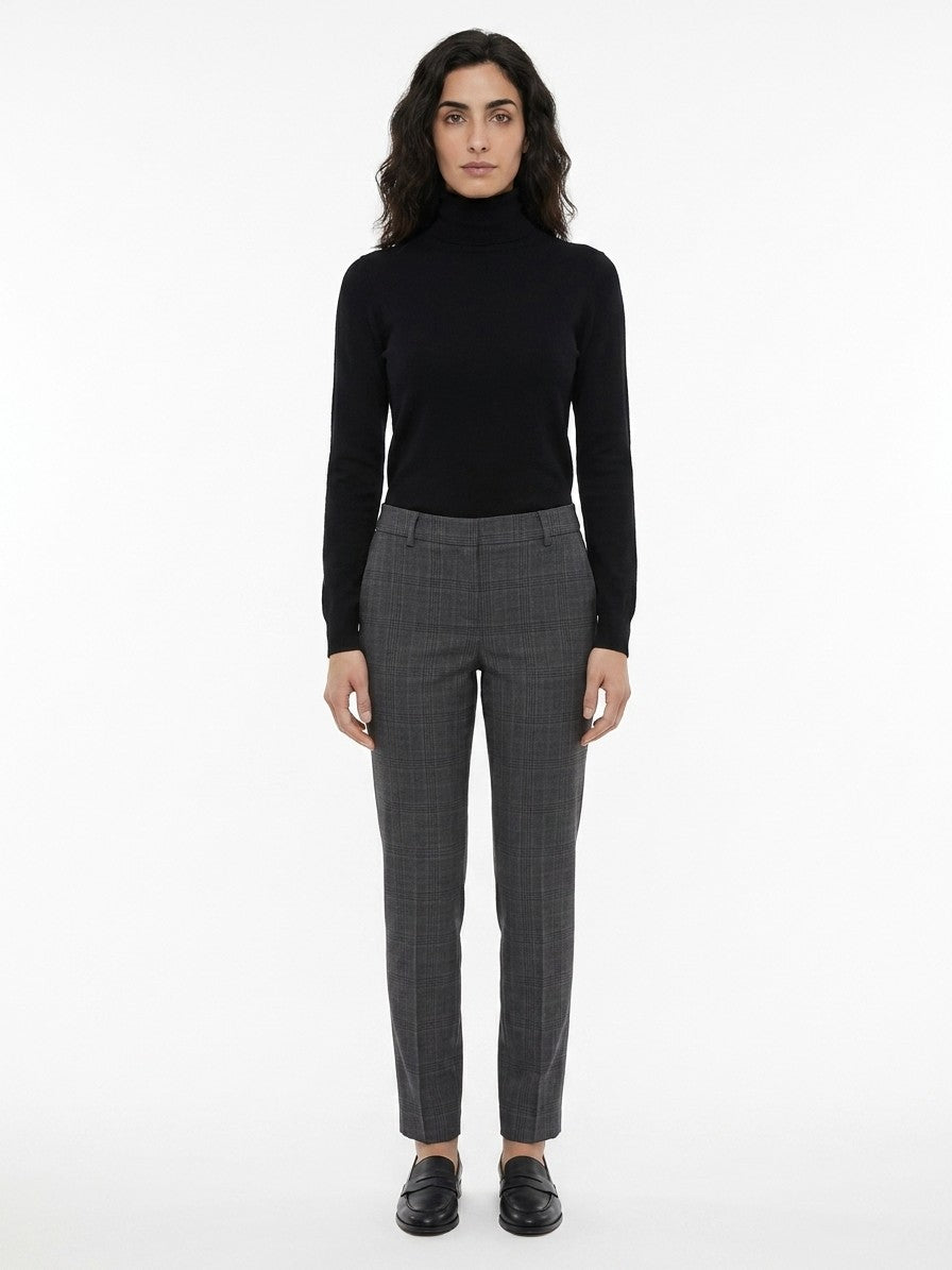 Dolce & Gabbana Gray Virgin Wool Dress Pants IT40|S