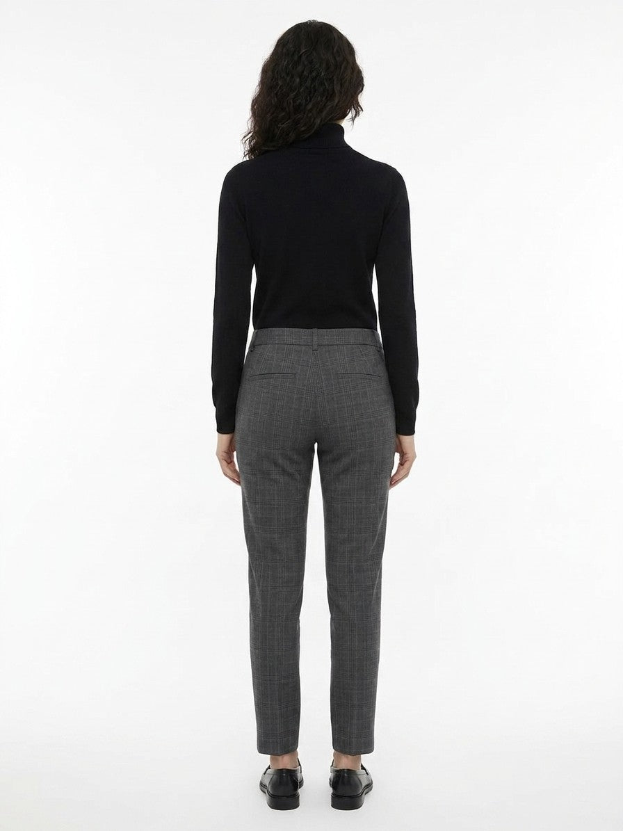 Dolce & Gabbana Gray Virgin Wool Dress Pants IT40|S