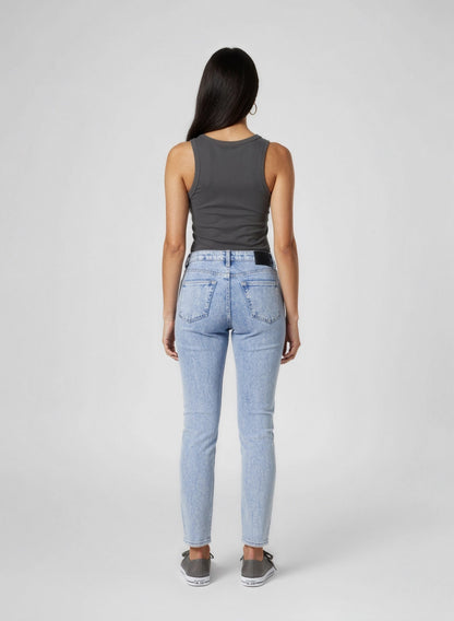 Dolce & Gabbana Blue Cotton Straight-Leg Jeans