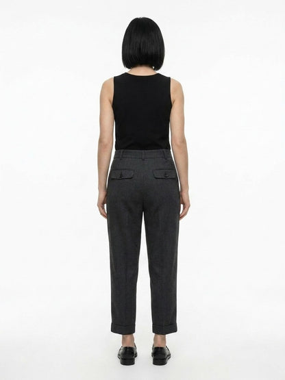 Dolce & Gabbana Gray Cotton Pants