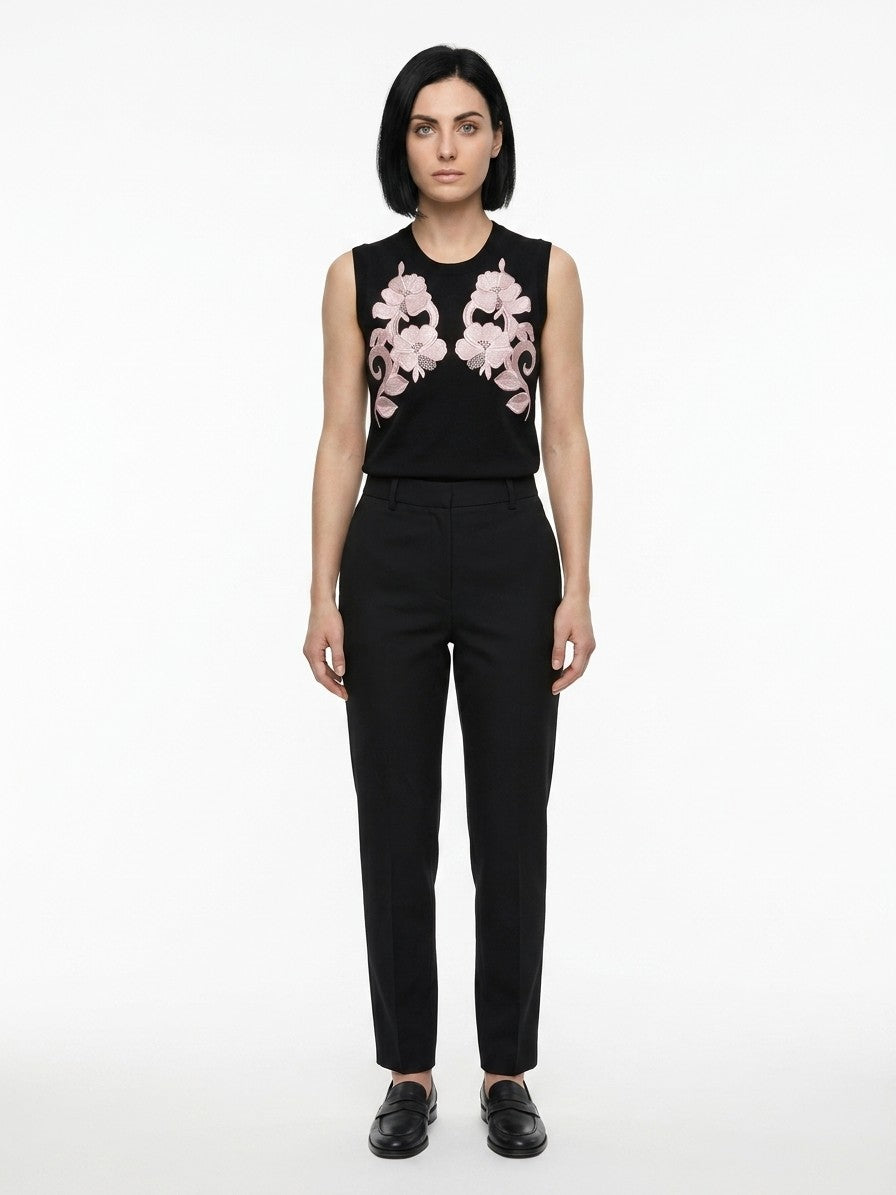 Dolce & Gabbana Bicolor Cashmere Tank Top
