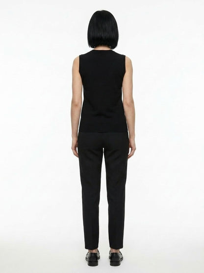 Dolce & Gabbana Bicolor Cashmere Tank Top