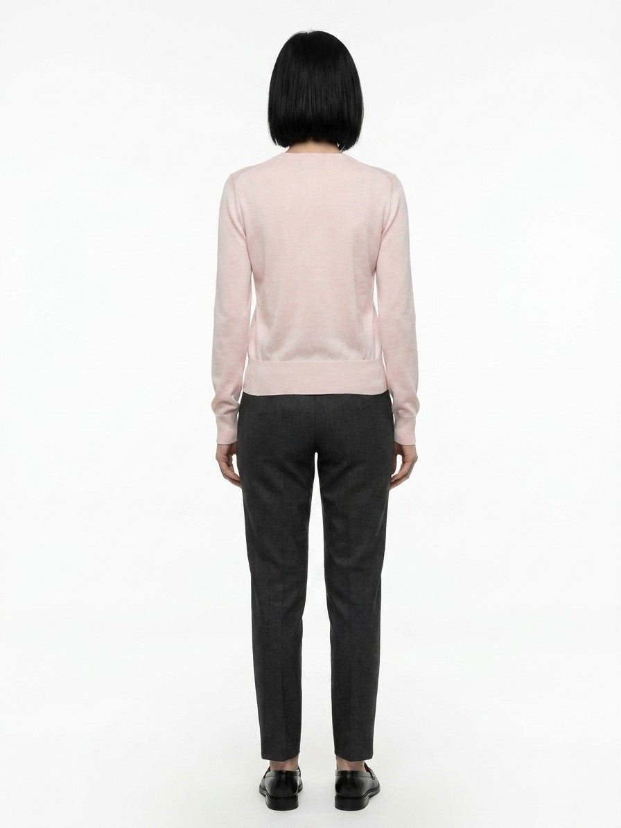 Dolce & Gabbana Pink Silk Cardigan - IT48 | XL