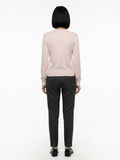 Dolce & Gabbana Pink Silk Cardigan - IT48 | XL
