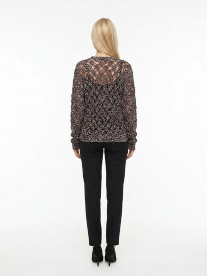 Dolce & Gabbana Gray Cashmere Sweatshirt