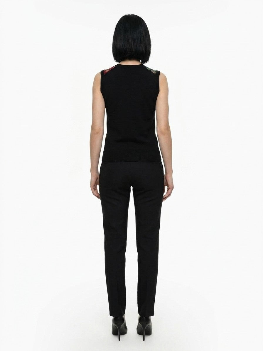 Dolce & Gabbana Brown Silk Tank Top