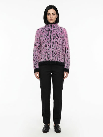 Dolce & Gabbana Bicolor Virgin Wool Turtleneck