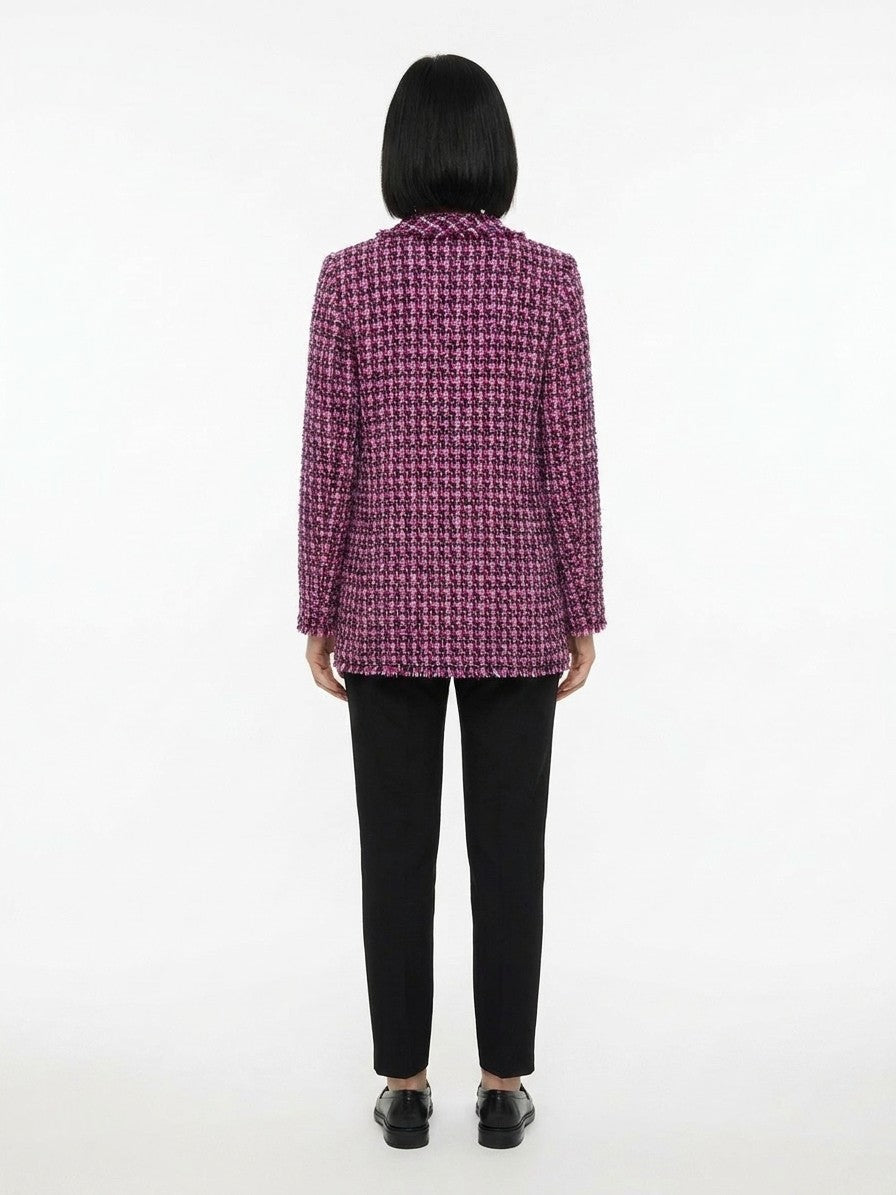Dolce & Gabbana Purple Cotton Jacket - IT40|S