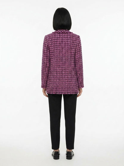 Dolce & Gabbana Purple Cotton Jacket - IT40|S