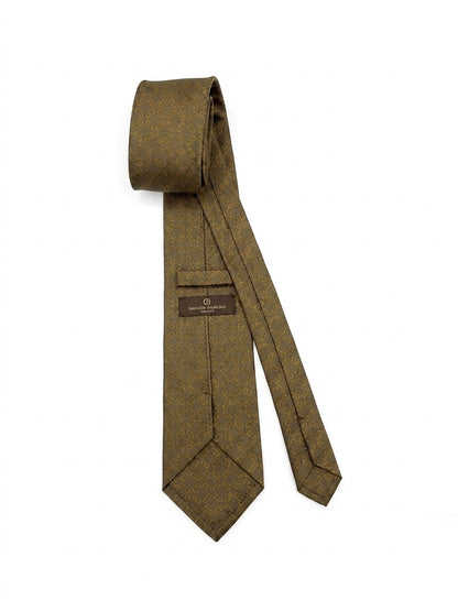 Givenchy Brown Silk Tie