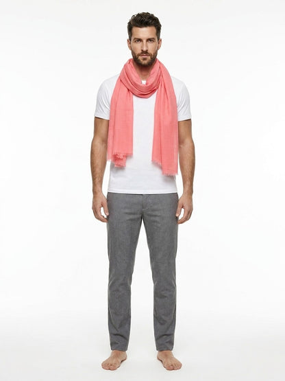 Givenchy Orange Cashmere Scarf
