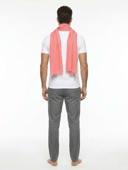 Givenchy Orange Cashmere Scarf