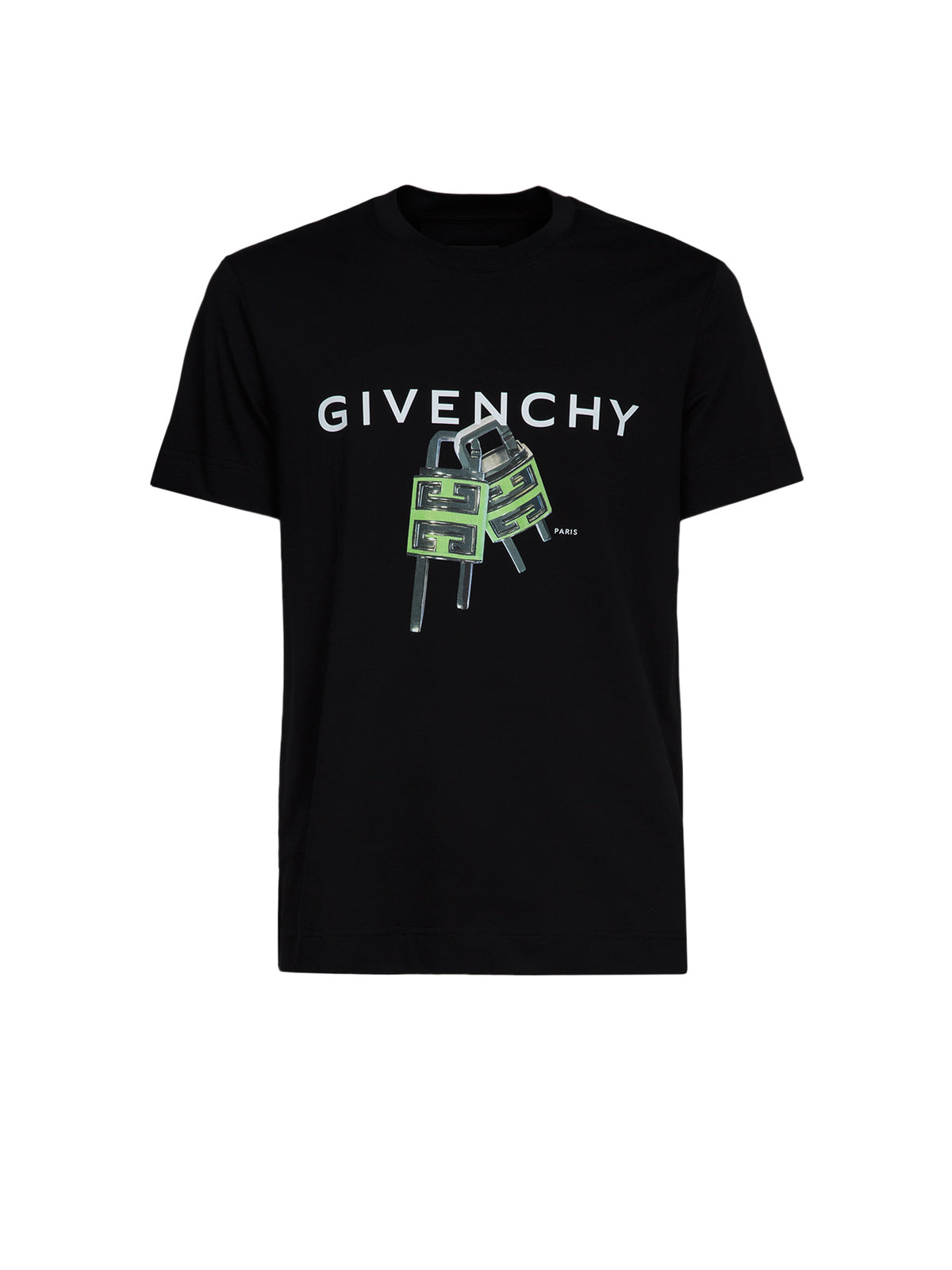 Givenchy Black Cotton Sportswear Slim Fit T-Shirt