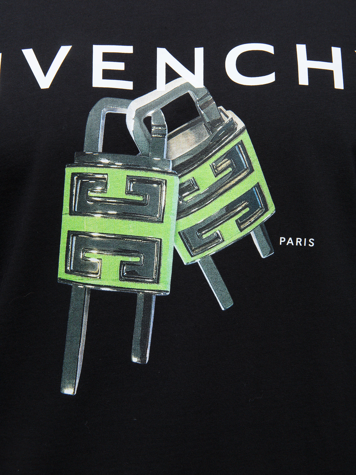 Givenchy Black Cotton Sportswear Slim Fit T-Shirt