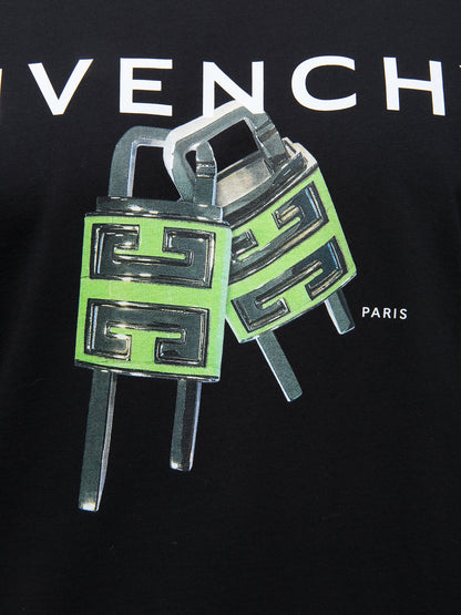 Givenchy Black Cotton Sportswear Slim Fit T-Shirt