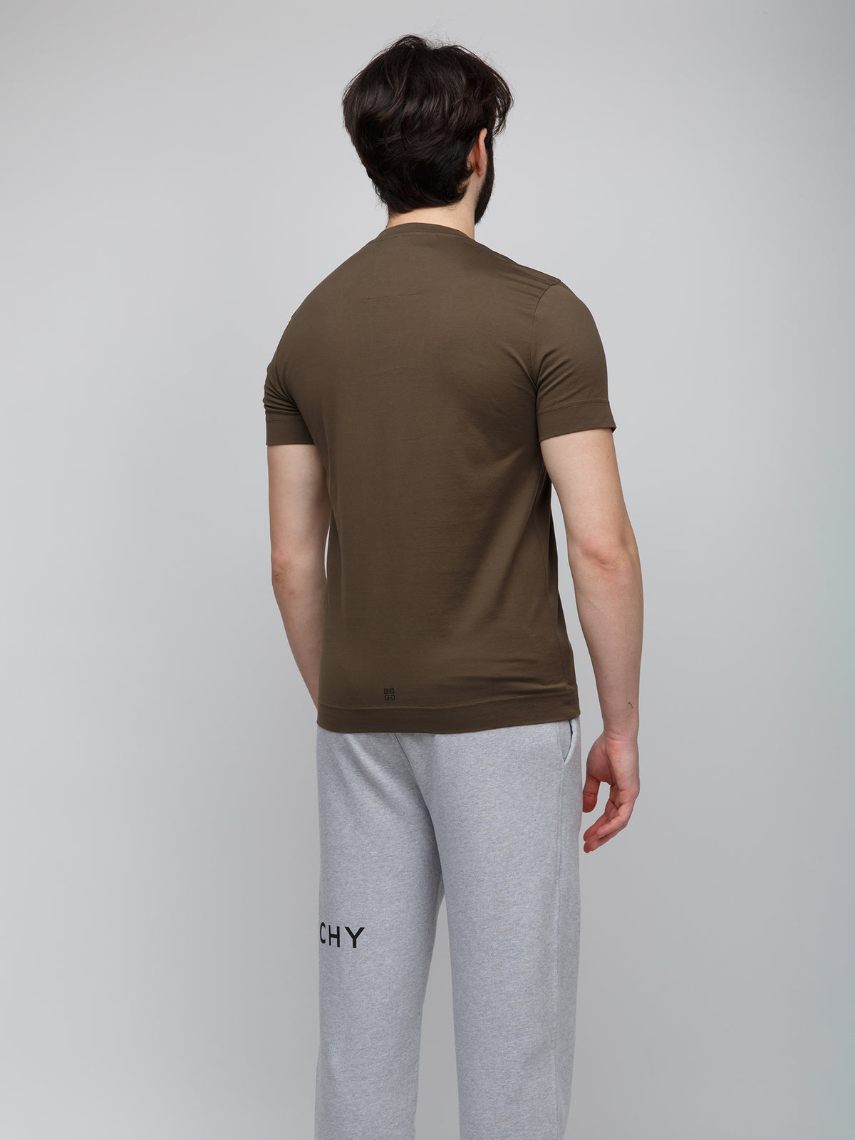Givenchy Bicolor Cotton Slim Fit T-Shirt