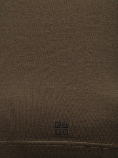 Givenchy Bicolor Cotton Slim Fit T-Shirt
