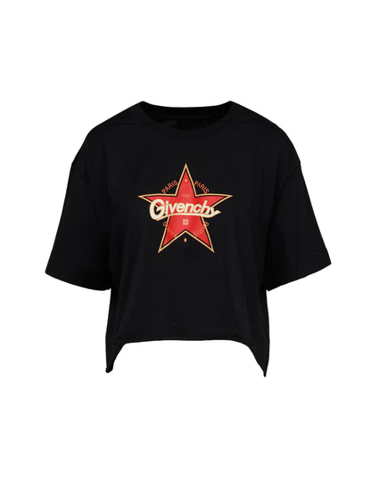 Givenchy Black Cotton T-Shirt