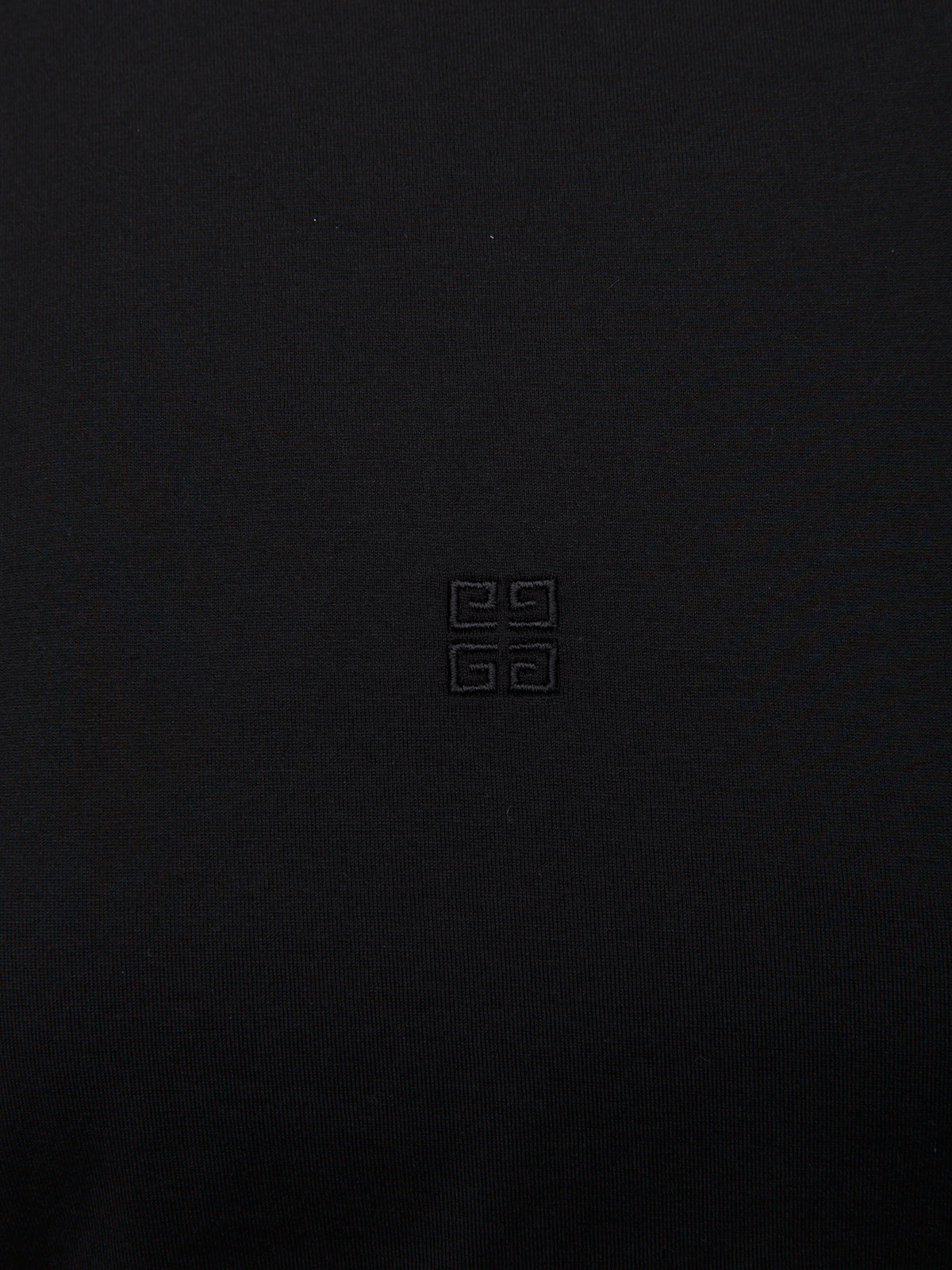 Givenchy Black Cotton Long Sleeve T-Shirt