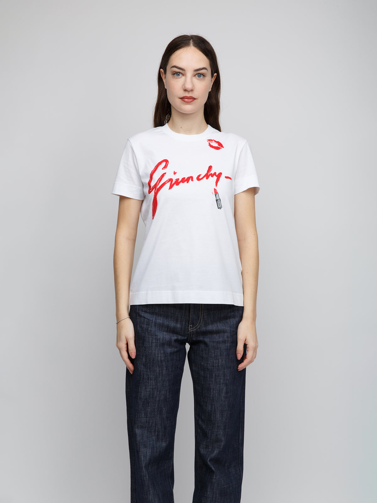 Givenchy White Cotton Sleeveless T-Shirt