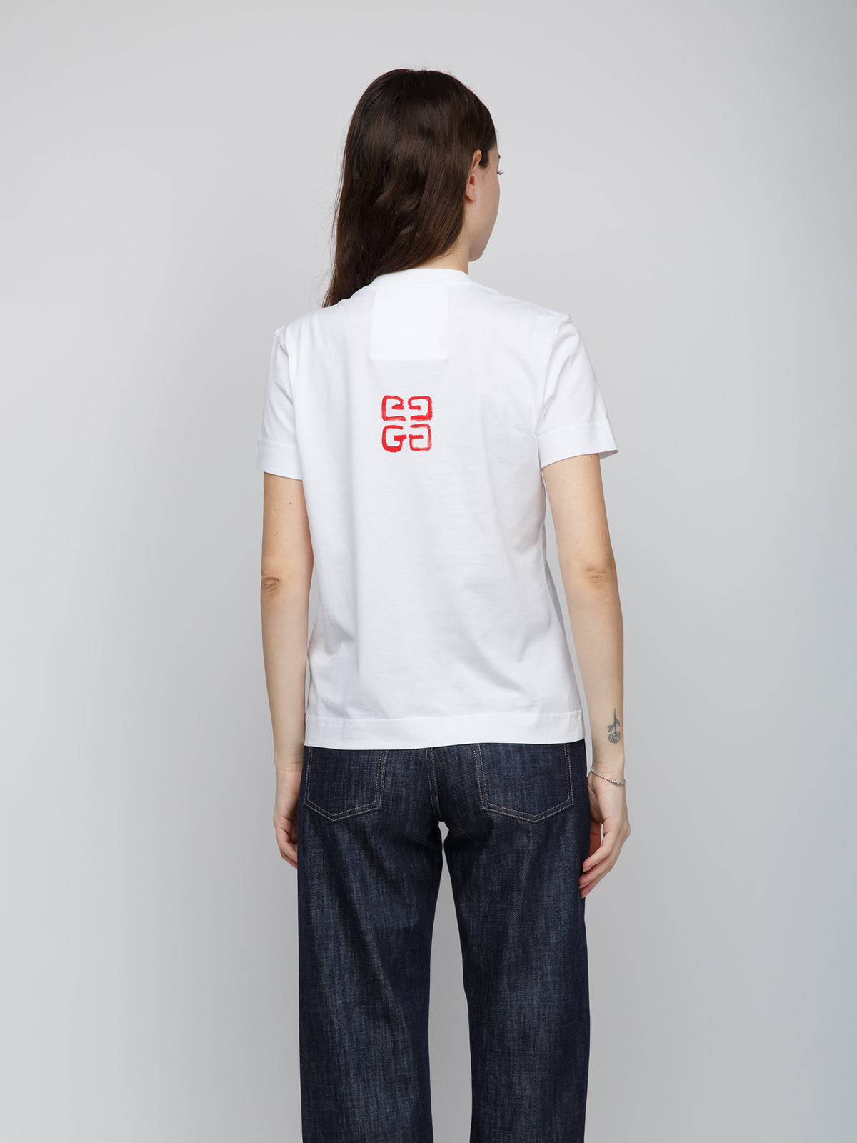 Givenchy White Cotton Sleeveless T-Shirt