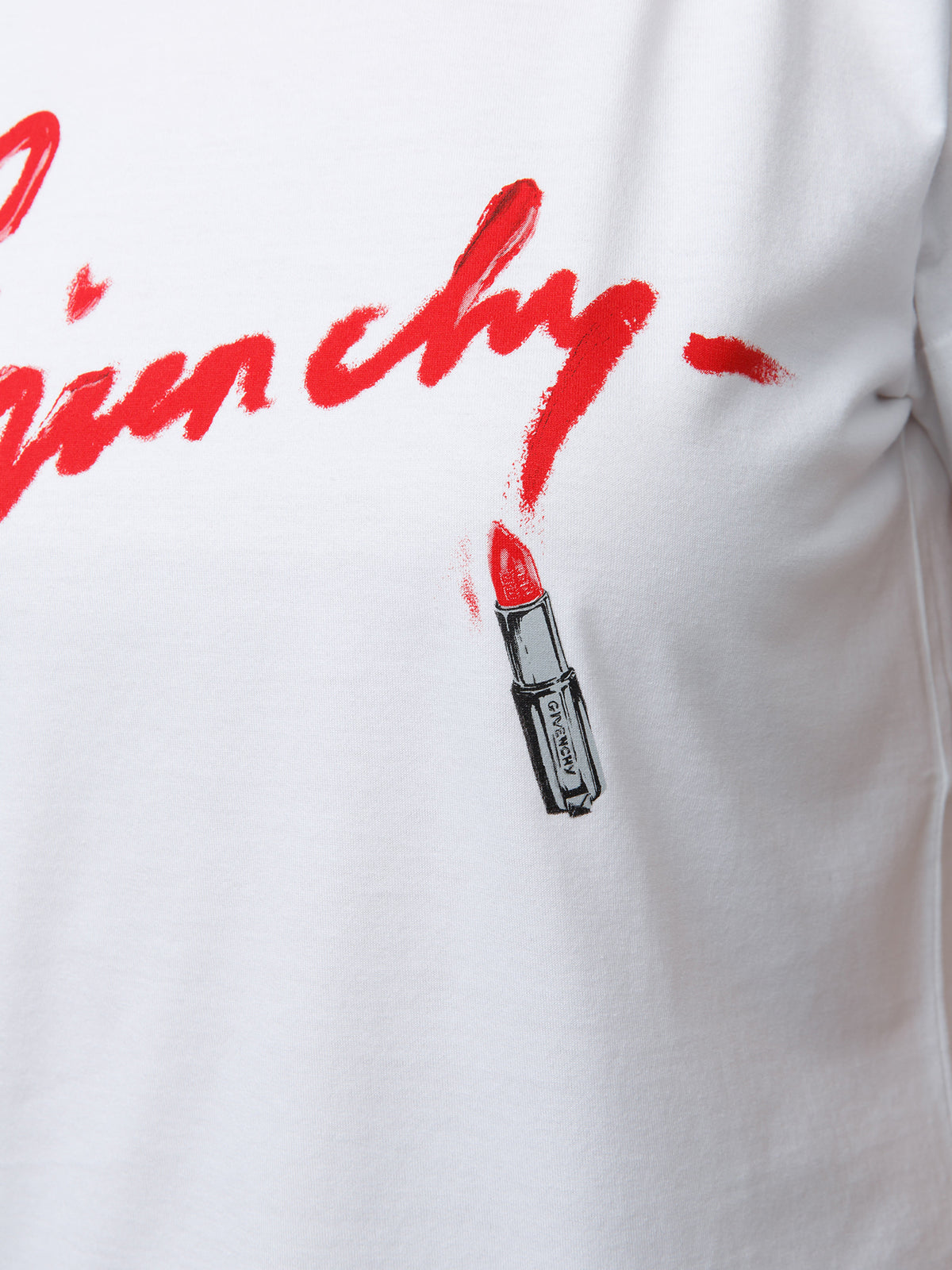Givenchy White Cotton Sleeveless T-Shirt