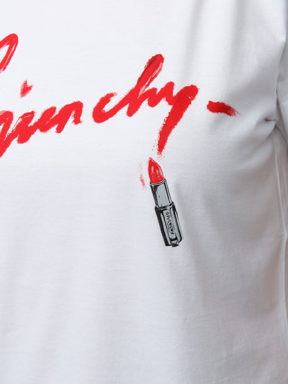 Givenchy White Cotton Sleeveless T-Shirt
