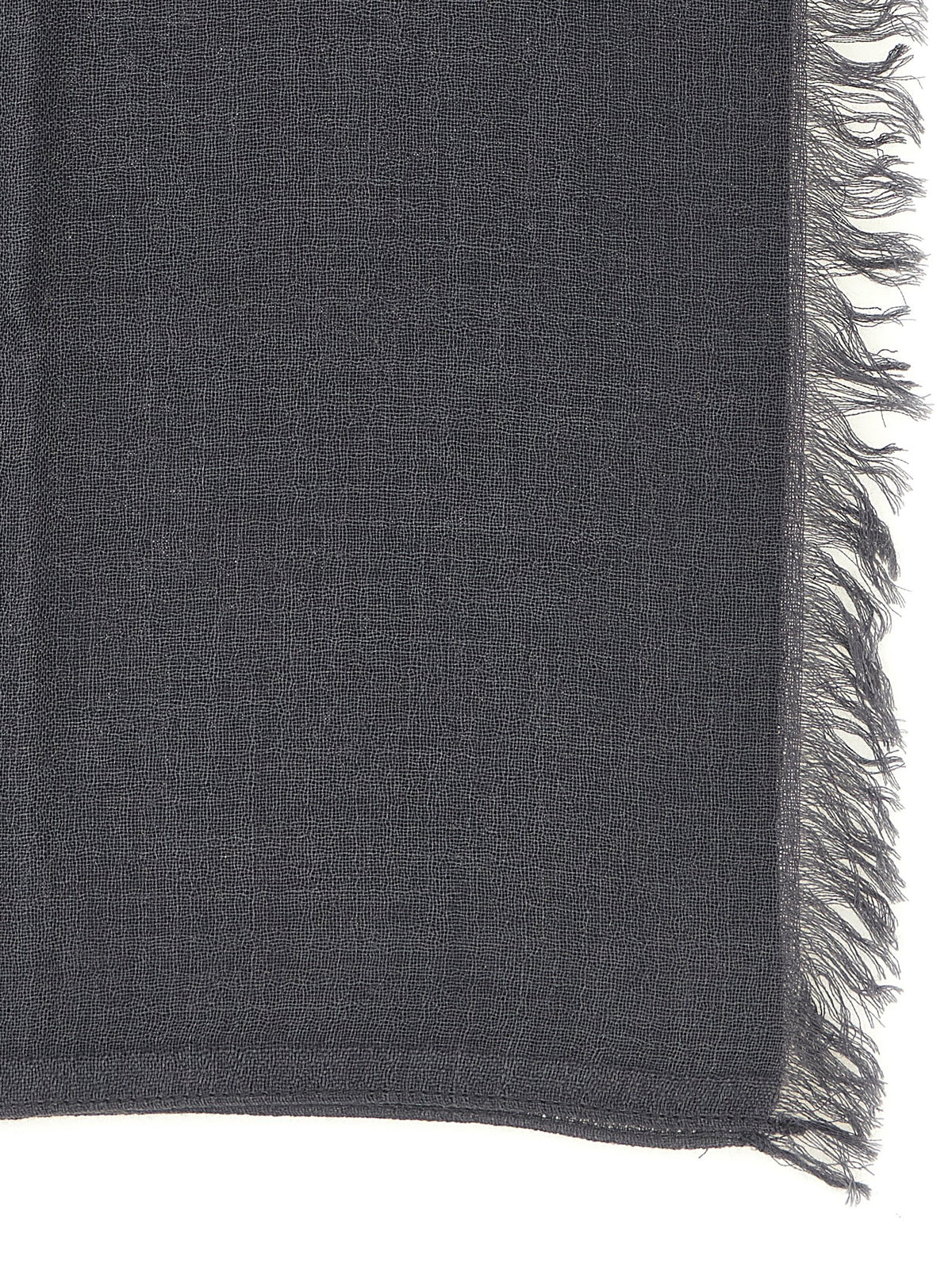Brunello Cucinelli Gray Cashmere Scarf