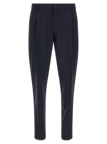 Dolce & Gabbana Blue Virgin Wool Two-Piece Suit