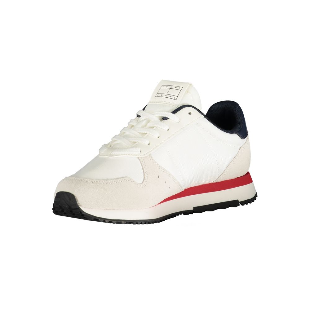 Tommy Hilfiger Bianco Leather Men Sneaker