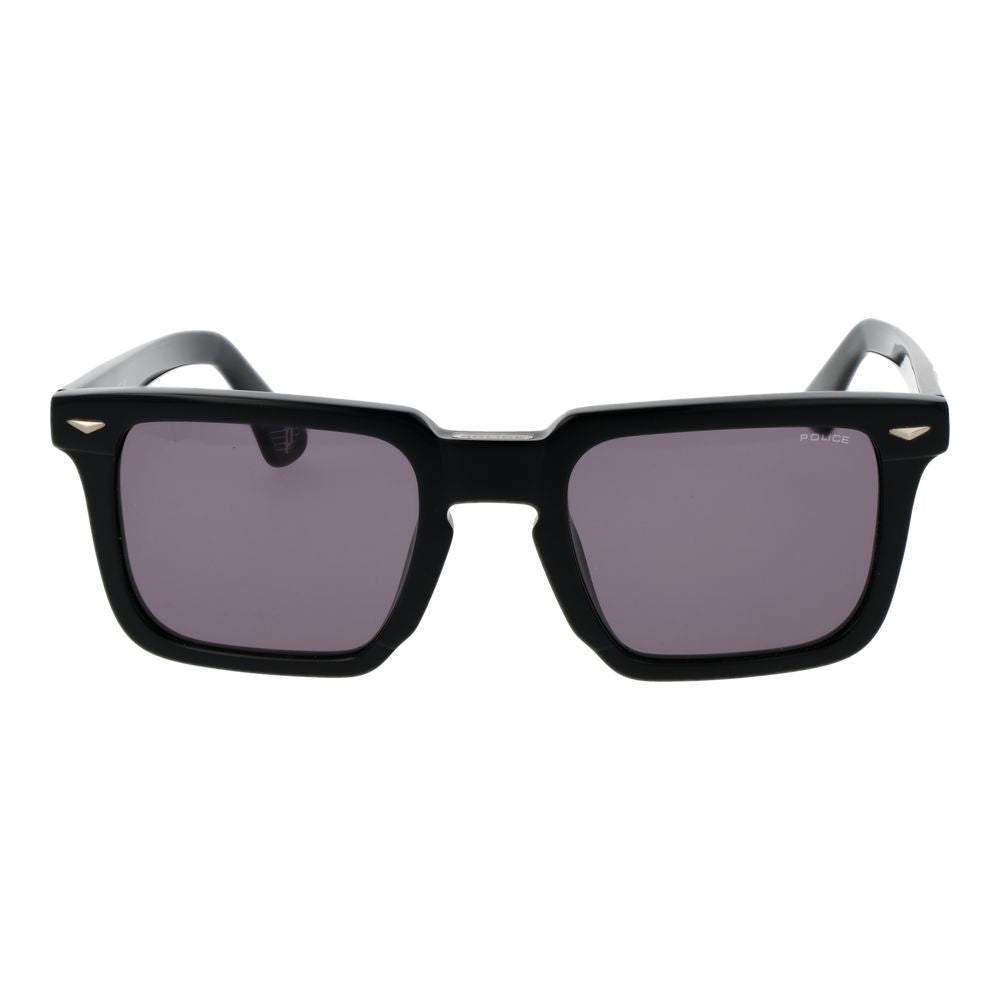 Police Black Cellulose Acetate Sunglasses