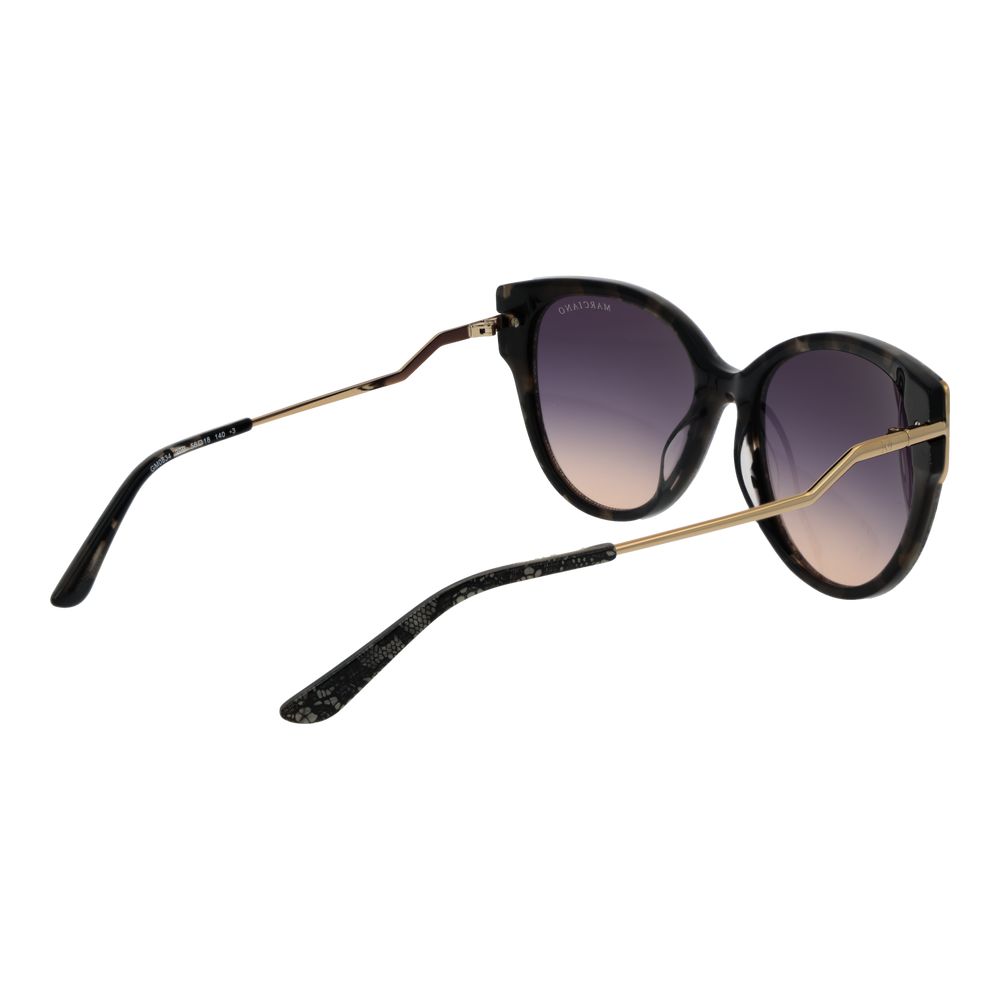 Marciano by Guess Black Acetate Sunglasses
