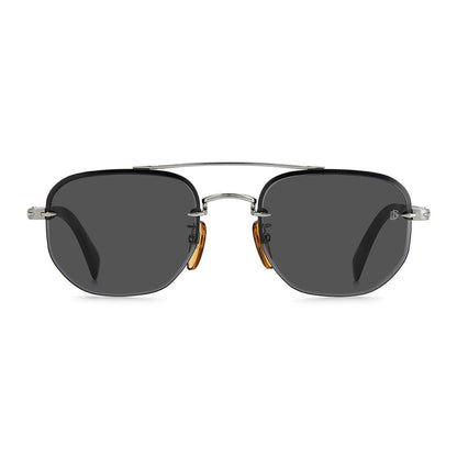 David Beckham Silver Metal Sunglasses