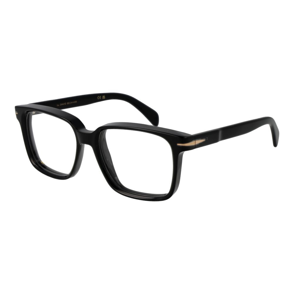 David Beckham Men's Optical Glasses – Black Square Frame, 53mm