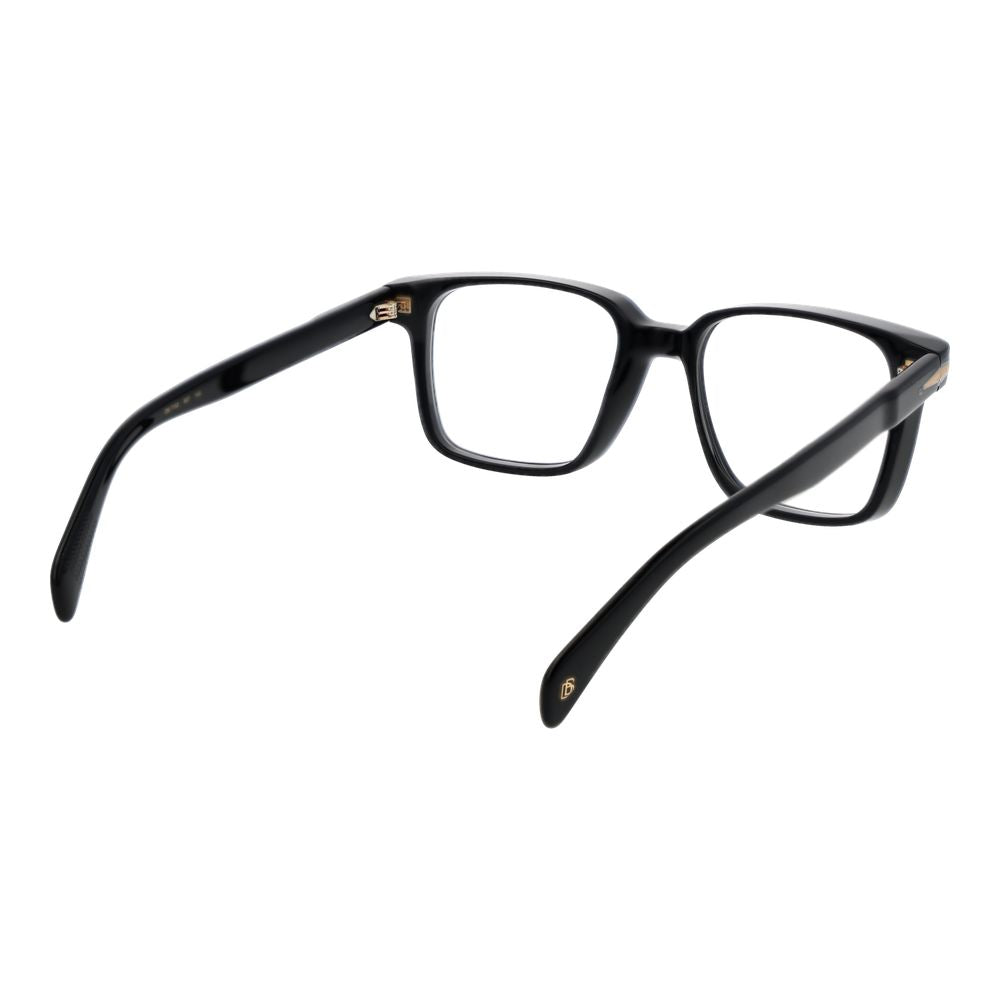 David Beckham Men's Optical Glasses – Black Square Frame, 53mm