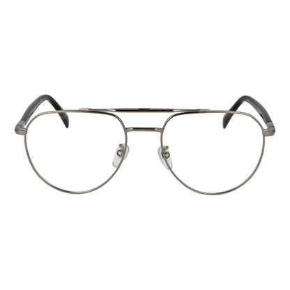David Beckham Men's Silver Metal Sunglasses – Green Polarized Lenses