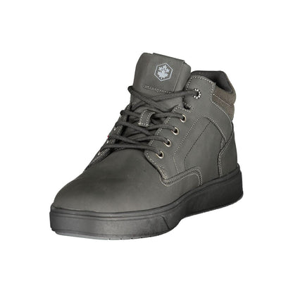 Lumberjack Black Polyurethane Men Sneaker